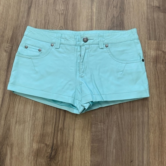 Free people, vegan leather shorts size 0 - Picture 1 of 9